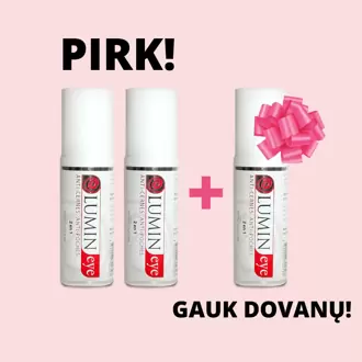 Specialus pasiūlymas! 2 LUMIN EYE + 1 LUMIN EYE DOVANŲ! 